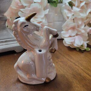 Vintage Porcelain Unicorn Figurine